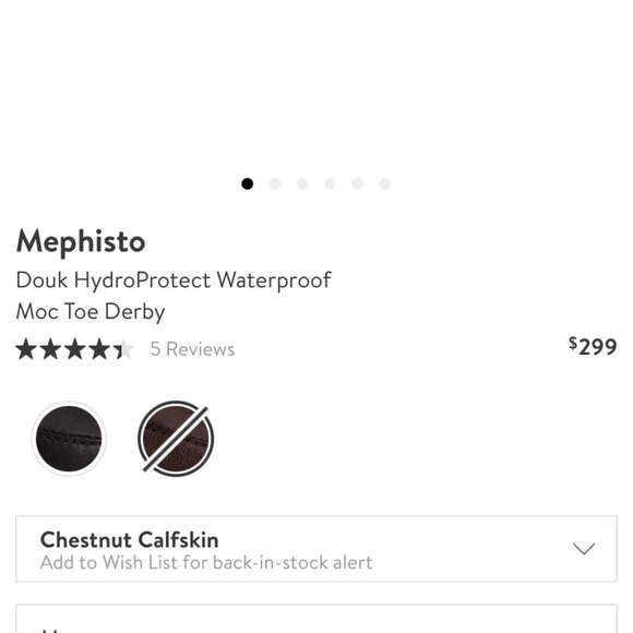 Mephisto Douk hydro protect waterproof mic toe derby - Picture 9 of 10